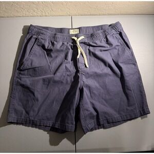 Marine Layer Saturday Beach Shorts Men's Blue, Size XL Summer Beach Vacation